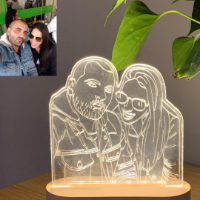 תמונה של Bobble Lights - מנורה מתמונה אישית