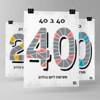 פוסטר משימות ליום הולדת 21 / 30 / 40