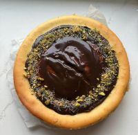 תמונה של עוגת גבינה בהשראת שוקולד דובאי 