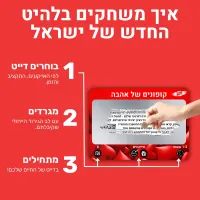 תמונה של מסע של דייטים - 52 קלפי גירוד לשנה בלתי נשכחת